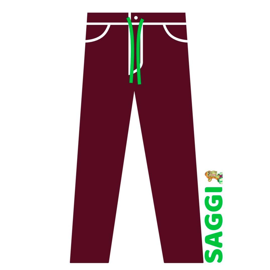 Burgundy Sweatpants