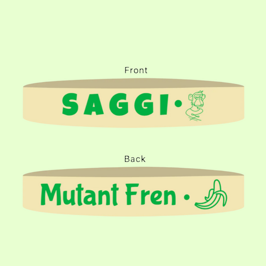 Khaki Saggi Wristband